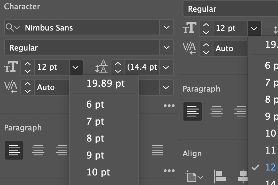 Fonts and Text