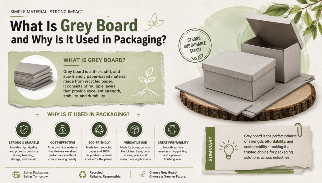 What Is Grey Board and Why Is It Used in Packaging? 