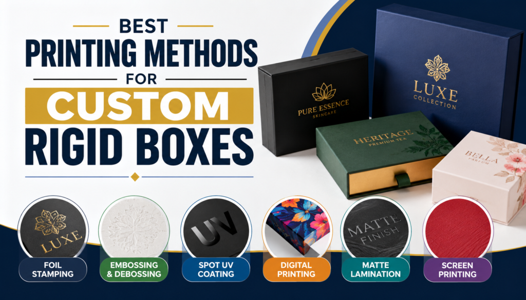 Best Printing Methods for Custom Rigid Boxes