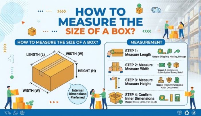 How to Measure the Size of a Box? 