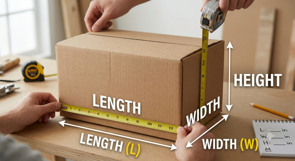 Visual Guide to Box Measurements